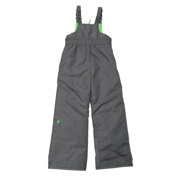 Champion Snow Bibs Kids Small 6-7 Gray Front Zip Insulated Warm Winter Outdoor - Picture 4 of 12